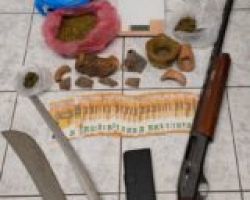 Χαλκιδική: συνελήφθη ημεδαπός για διακίνηση κάνναβης, αρχαιοκαπηλία και παράνομη  οπλοκατοχή