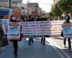 Συλλαλητήριο για την υγεία στα Γιαννιτσά