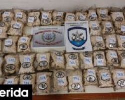 Ρόδος: Βρέθηκαν 181.800 «χάπια των τζιχαντιστών» μέσα σε σακουλάκια με το σύμβολο της σβάστικας