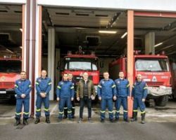 Πάνος Ζαρογουλίδης: Δίπλα στους φιλόξενους μαχητές της Πυροσβεστικής Υπηρεσίας Γιαννιτσών
