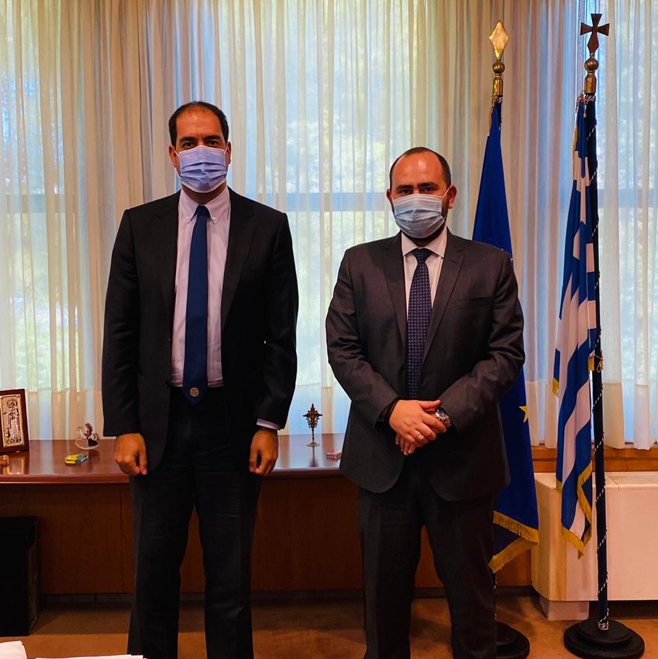 Συνάντηση Λάκη Βασιλειάδη με τον Υφυπουργό Υποδομών & Μεταφορών Γιάννη Κεφαλογιάννη: Οδικός Άξονας – Κάθετη Σύνδεση – Υδατοδρόμιο – Προσβασιμότητα ΑμεΑ στην agenda