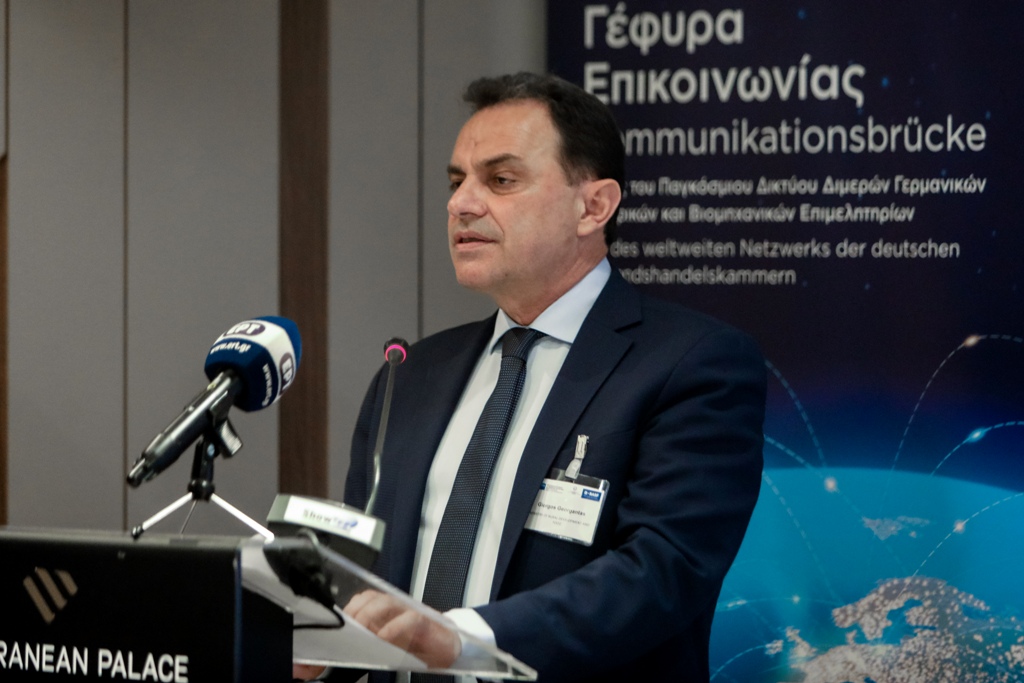 Γ. Γεωργαντάς στο 8 ο forum Τροφίμων του Ελληνογερμανικού Επιμελητηρίου: Οι γερμανικές επενδύσεις στον πρωτογενή τομέα «μοχλός» ανάπτυξης για τη χώρα μας