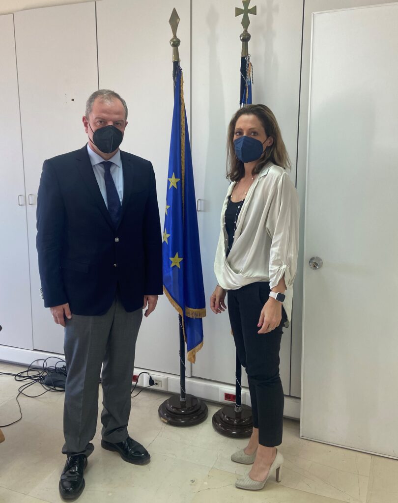 Συνάντηση Δ. Σταμενίτη με την Ειδική Γραμματέα Ιδιωτικού Χρέους για θέματα του πτωχευτικού νόμου.