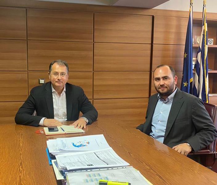 Συνάντηση με τον ΥφΑΑΤ πραγματοποίησε ο Λ.Βασιλειάδης για τους Νέους Αγρότες